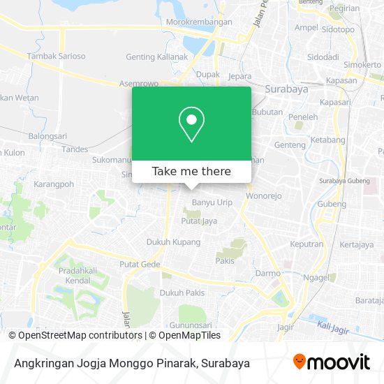 Angkringan Jogja Monggo Pinarak map