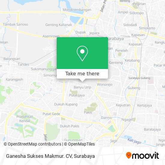 Ganesha Sukses Makmur. CV map