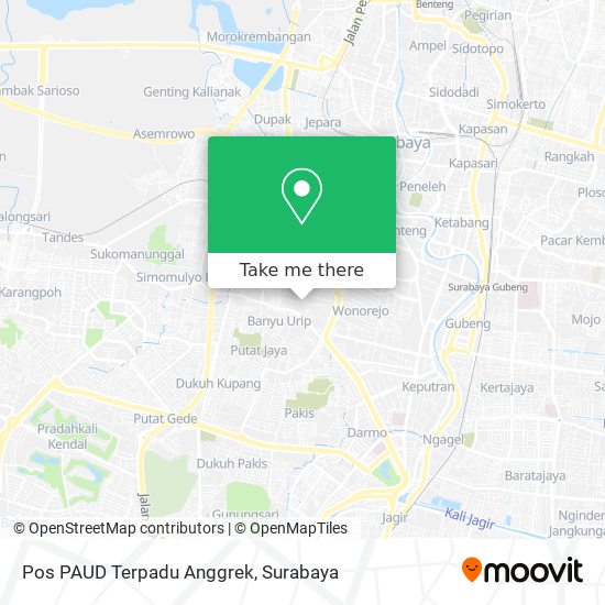 Pos PAUD Terpadu Anggrek map