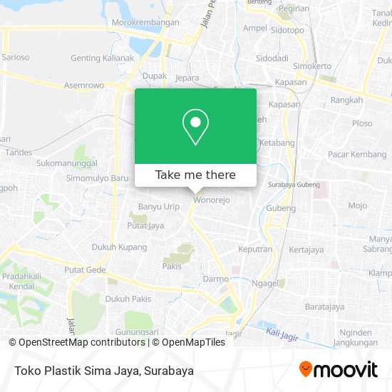 Toko Plastik Sima Jaya map