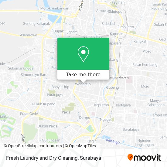 Fresh Laundry and Dry Cleaning map