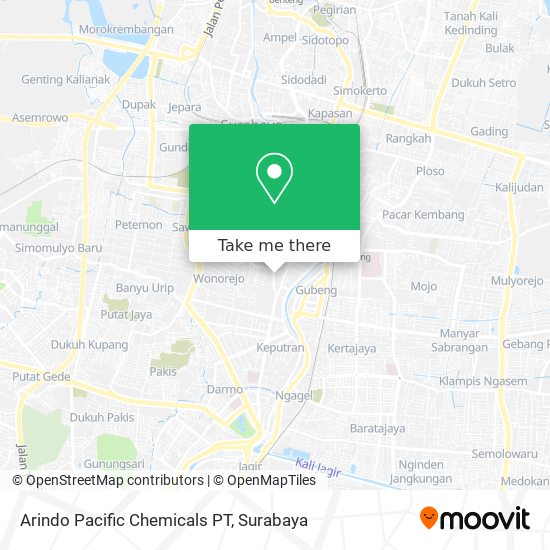 Arindo Pacific Chemicals PT map