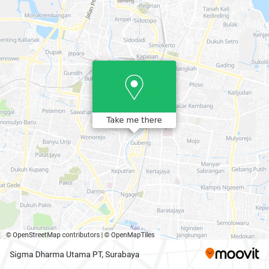 Sigma Dharma Utama PT map