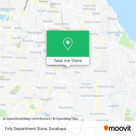 Firly Department Store map