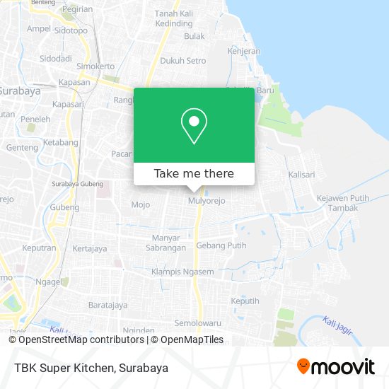 TBK Super Kitchen map