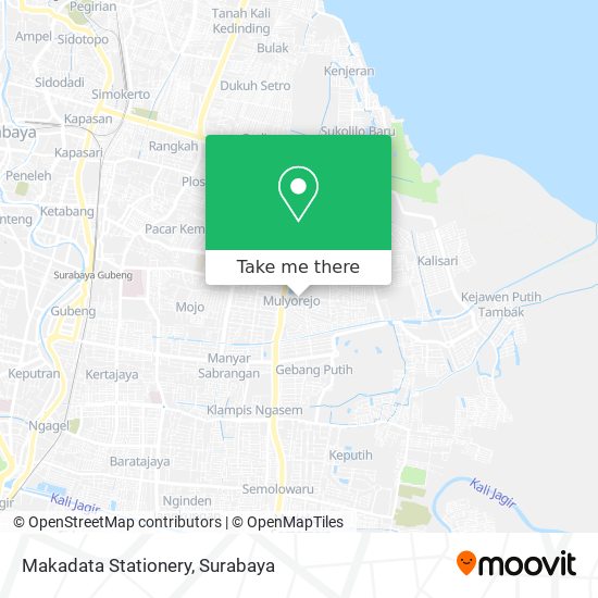 Makadata Stationery map