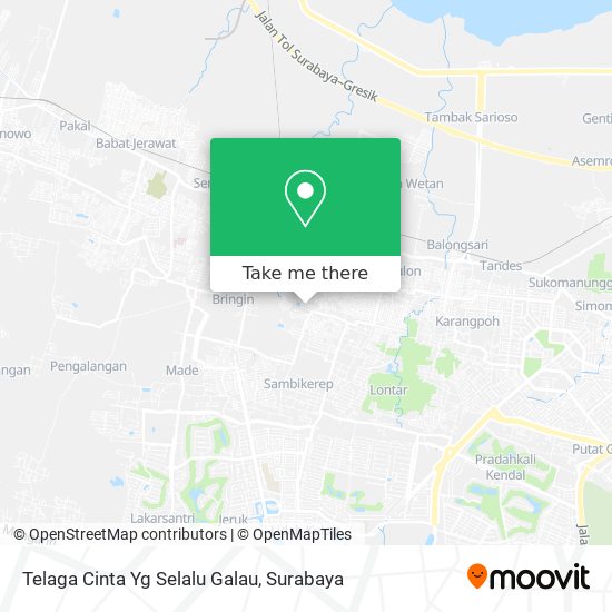 Telaga Cinta Yg Selalu Galau map