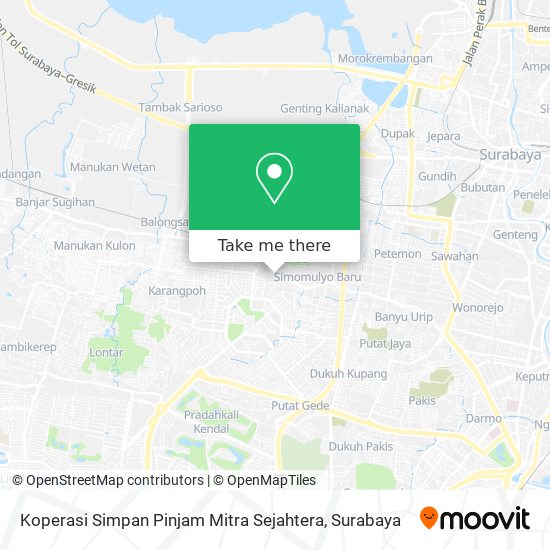 Koperasi Simpan Pinjam Mitra Sejahtera map