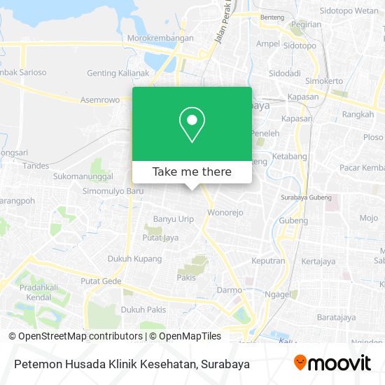 Petemon Husada Klinik Kesehatan map