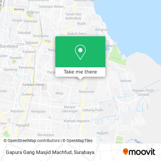 Gapura Gang Masjid Machfud map