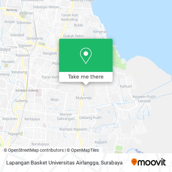 Lapangan Basket Universitas Airlangga map