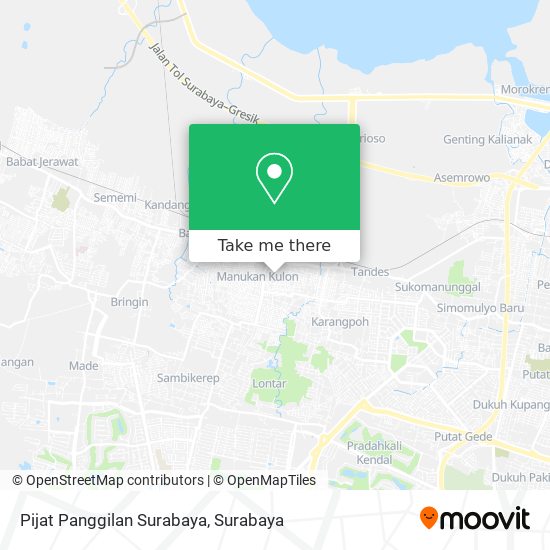 Pijat Panggilan Surabaya map