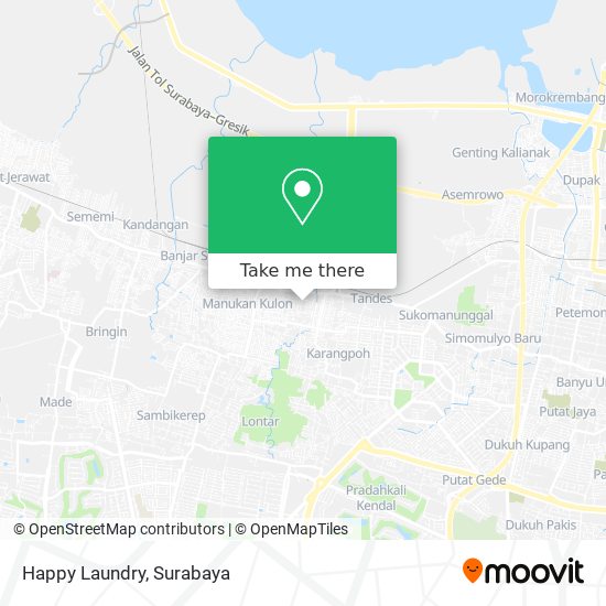 Happy Laundry map