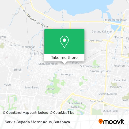 Servis Sepeda Motor Agus map