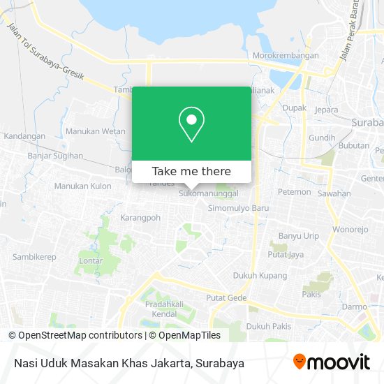 Nasi Uduk Masakan Khas Jakarta map