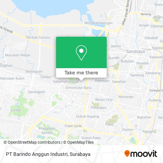 PT Barindo Anggun Industri map