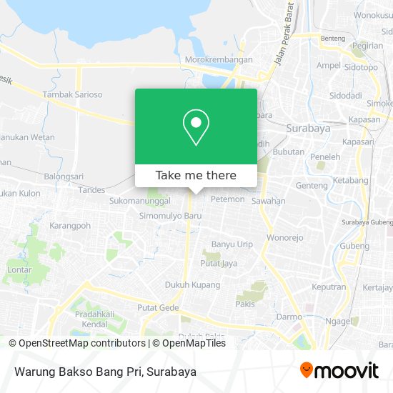 Warung Bakso Bang Pri map