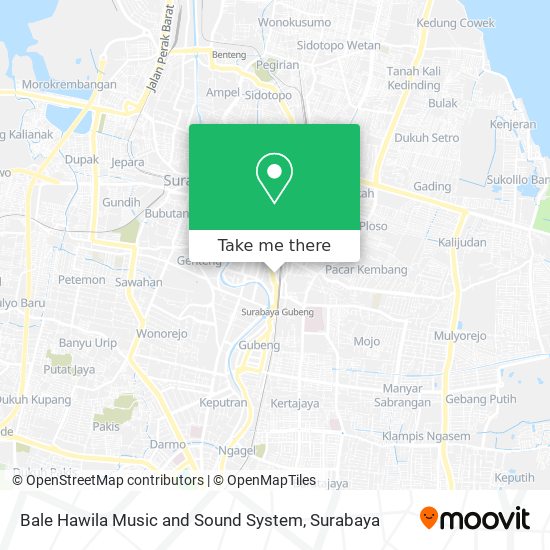 Bale Hawila Music and Sound System map