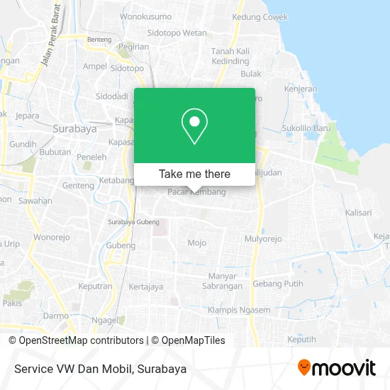 Service VW Dan Mobil map