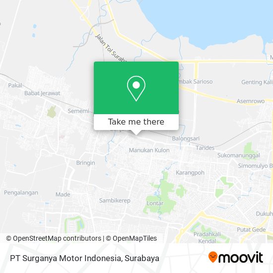PT Surganya Motor Indonesia map