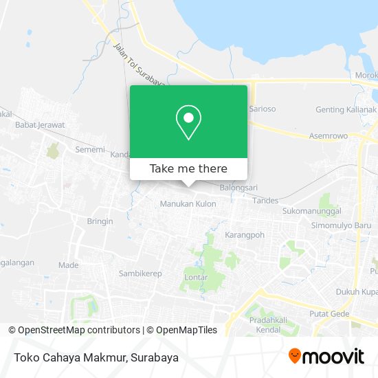 Toko Cahaya Makmur map