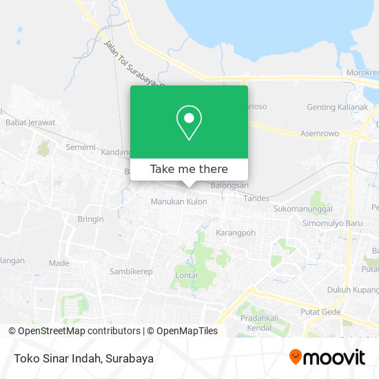 Toko Sinar Indah map