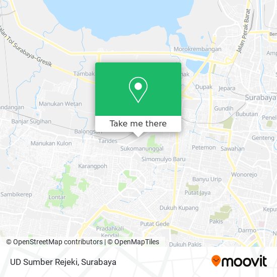 UD Sumber Rejeki map