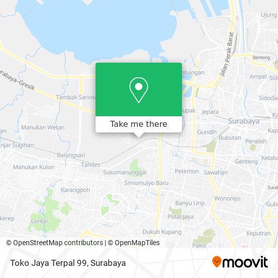 Toko Jaya Terpal 99 map