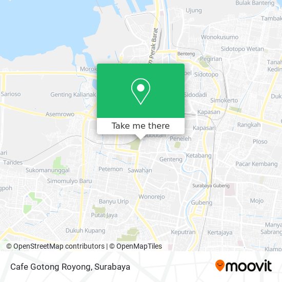 Cafe Gotong Royong map