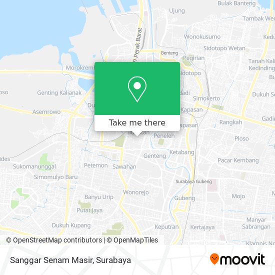Sanggar Senam Masir map