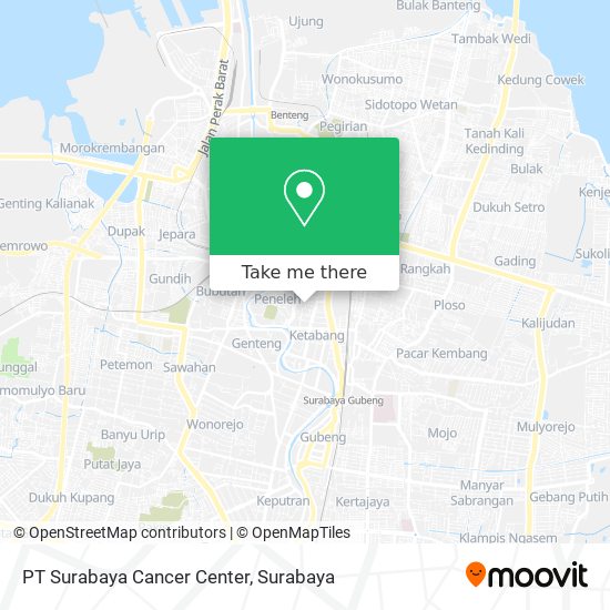 PT Surabaya Cancer Center map