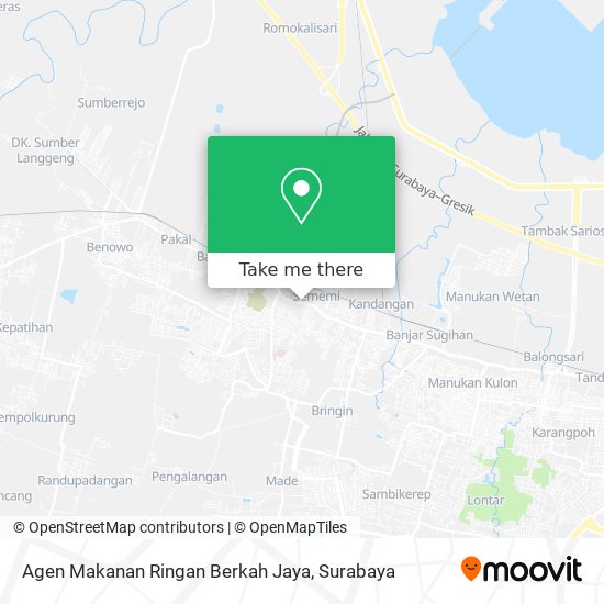 Agen Makanan Ringan Berkah Jaya map