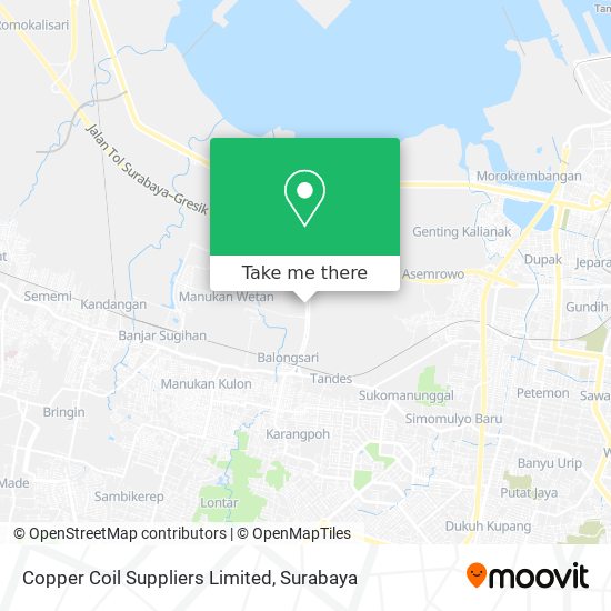 Copper Coil Suppliers Limited map
