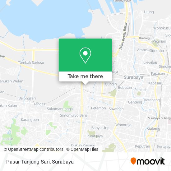 Pasar Tanjung Sari map