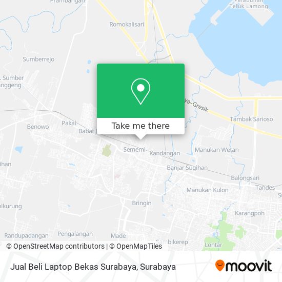 Jual Beli Laptop Bekas Surabaya map