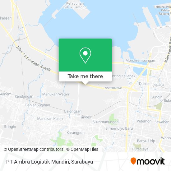 PT Ambra Logistik Mandiri map