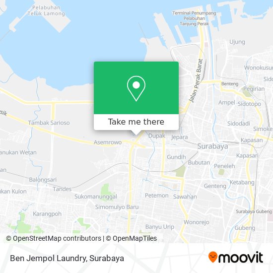 Ben Jempol Laundry map