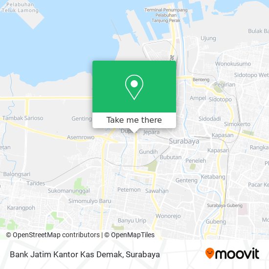 Bank Jatim Kantor Kas Demak map