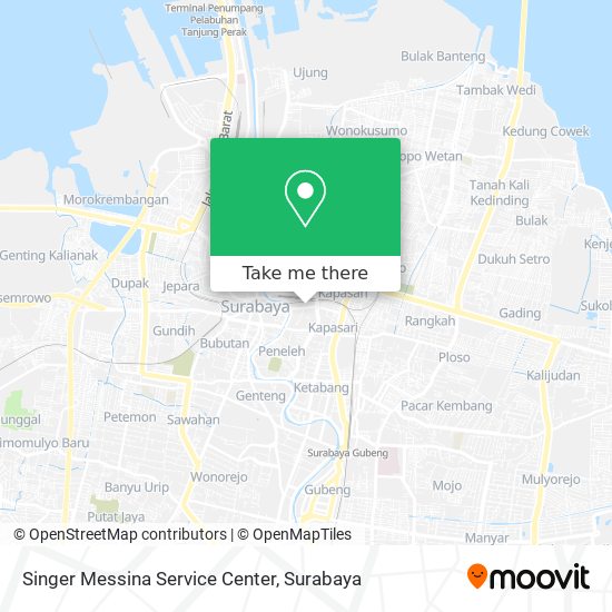 Singer Messina Service Center map