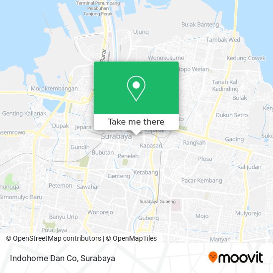 Indohome Dan Co map