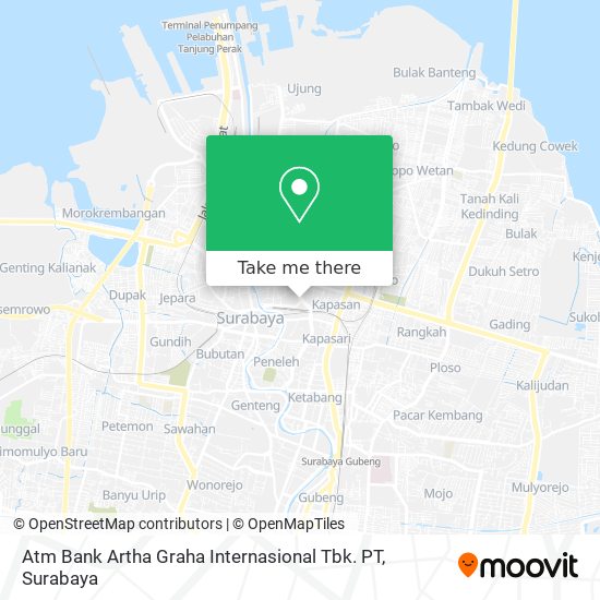 Atm Bank Artha Graha Internasional Tbk. PT map