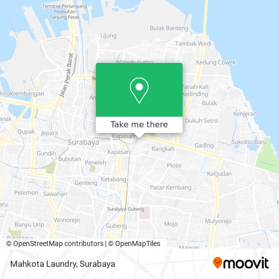 Mahkota Laundry map