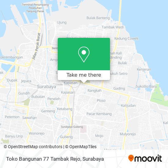 Toko Bangunan 77 Tambak Rejo map