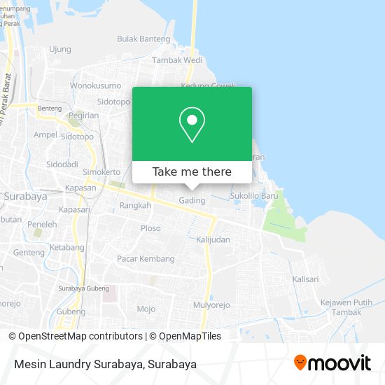 Mesin Laundry Surabaya map