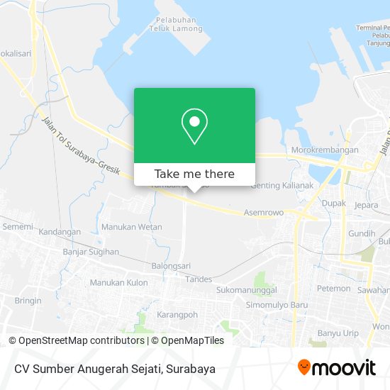 CV Sumber Anugerah Sejati map