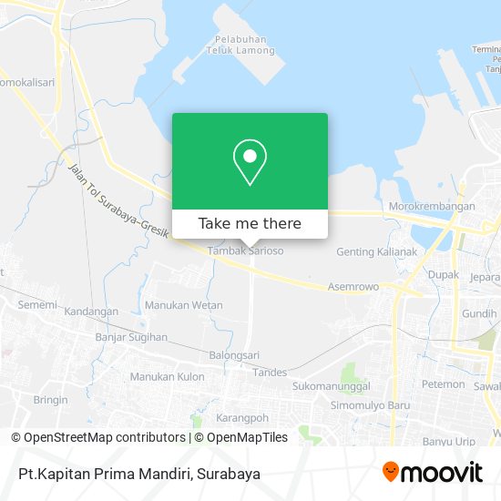 Pt.Kapitan Prima Mandiri map