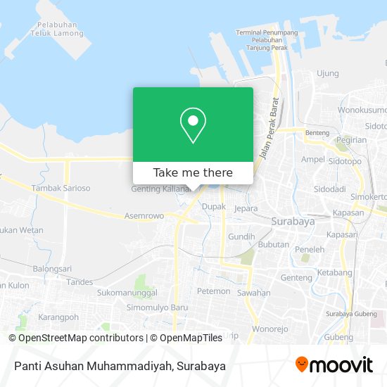 Panti Asuhan Muhammadiyah map
