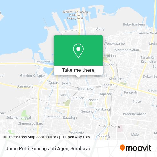 Jamu Putri Gunung Jati Agen map