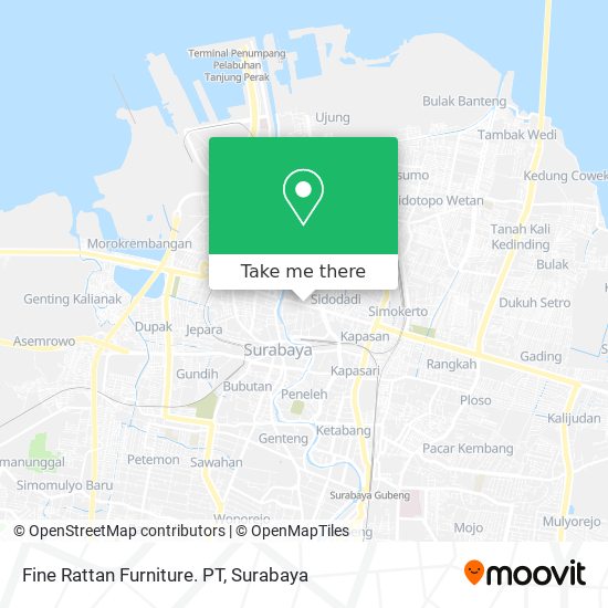 Fine Rattan Furniture. PT map
