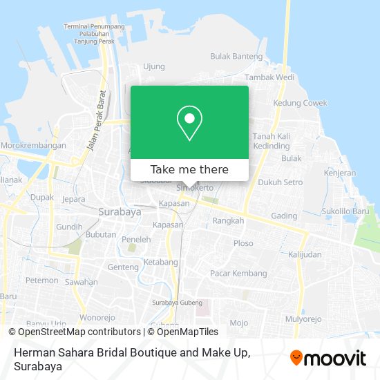 Herman Sahara Bridal Boutique and Make Up map